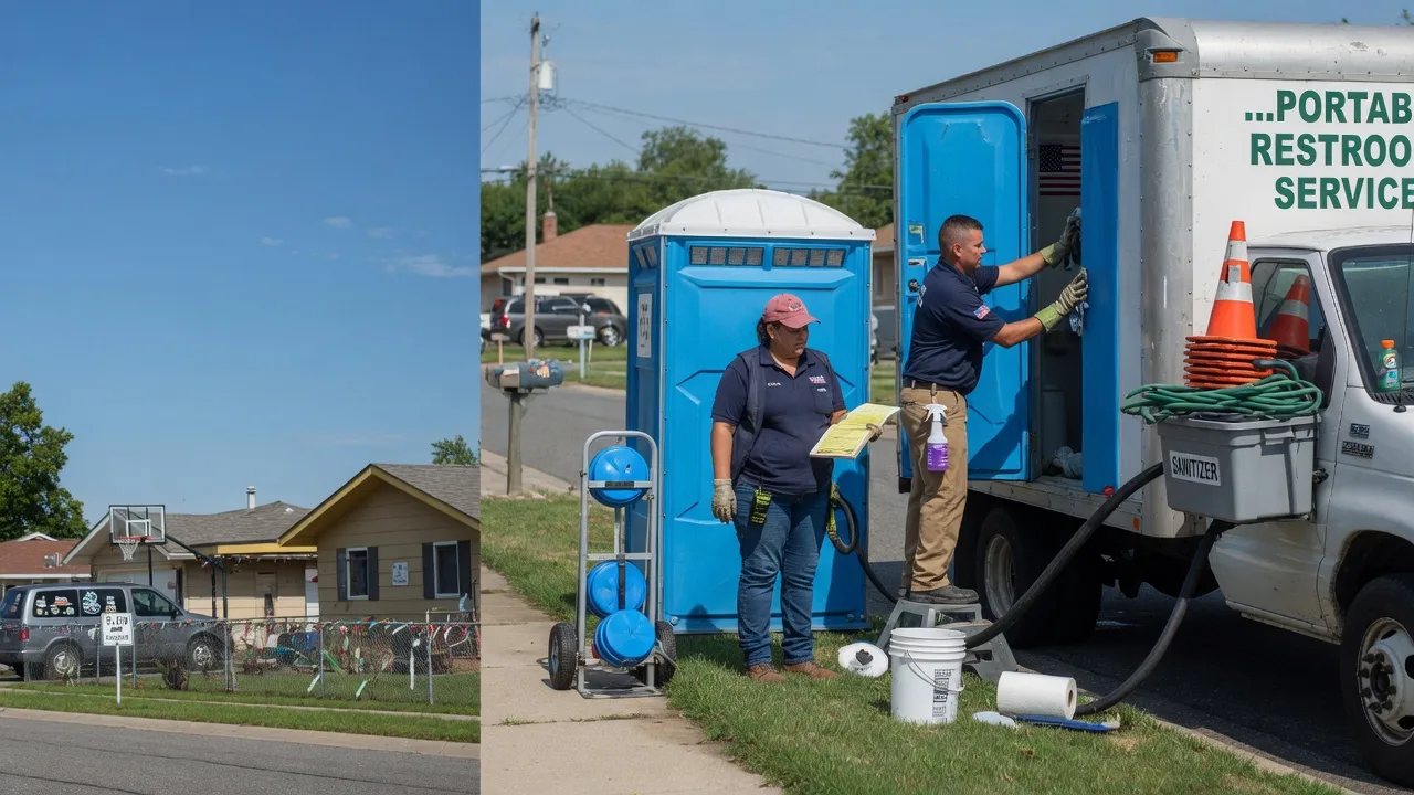 Portable Toilet Rental in Wyocena, WI near me